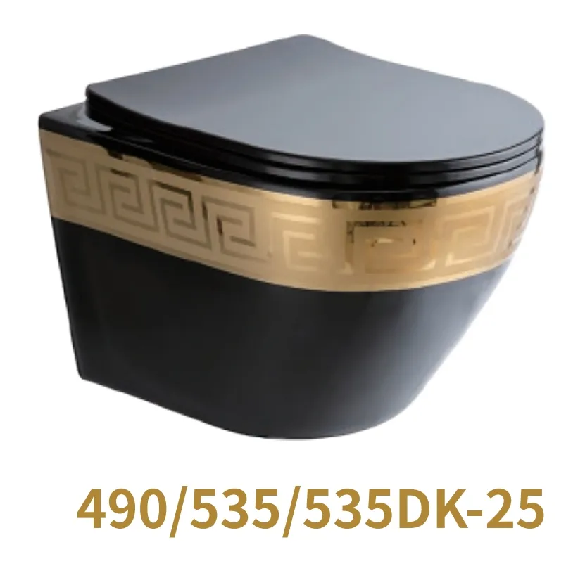 Sanitary Ware Water Toilet Soft Seat Wall Hung Luxury Toilet