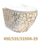Sanitary Ware Water Toilet Soft Seat Wall Hung Luxury Toilet