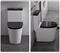 Sanitary Fixtures Water-Efficient Comfortable Seating Ceramica One Piece Toilets
