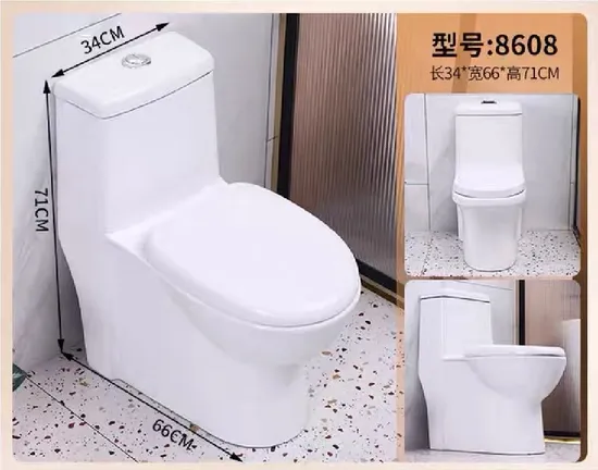 Bathroom Washdown One Piece Ceramic Wc Toilet