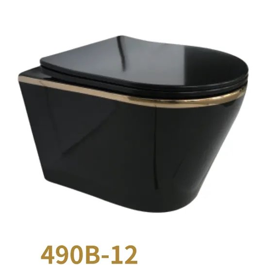 Wall Hung Toilet Bowl Ceramic Colorful Wash Basin Wc Toilet