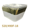 Golden Ceramic Wall Mounted Toilet Wall Hung Toilet with Seat Cover