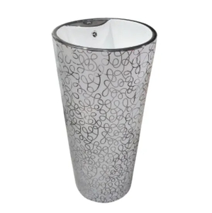 Chaozhou Factory Round Shape Ceramic Wash Basin