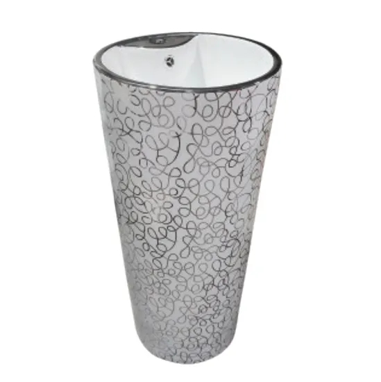 Chaozhou Factory Round Shape Ceramic Wash Basin