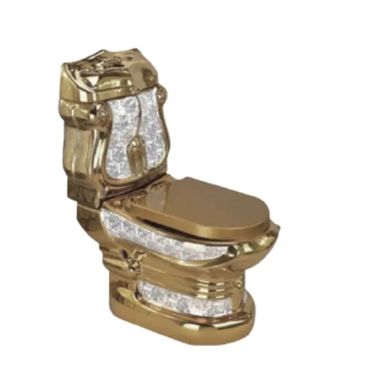 New Design One Piece Toilet Bowl with Soft Close Seat Cover