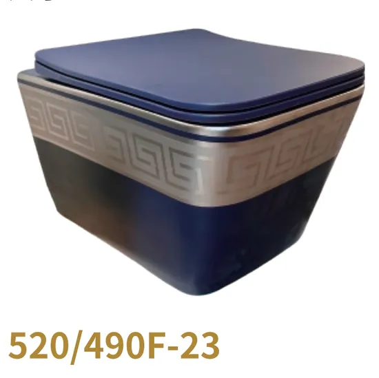 Sanitary Ware Matte Water Closet Wall Hung Toilet
