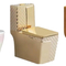 Sanitary Ware Water Closet Bathroom Ceramic Square One Piece Toilet
