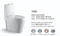 Popular Style Floor Mounted Bathroom Closestool Washdown One Piece Toilet