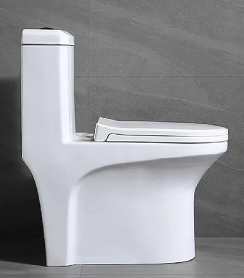 China Manufacturer Bathroom Sanitary Ware White Color One Piece Toilet