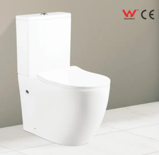 China Wholesale 2 Piece Toilet Matte Grey Ceramic Wc Flushing Toilet