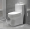 White Pulse Tankless One Piece Toilet Water Closet