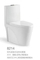 Chaozhou Modern Luxury Ceramic Dual Flushing System Toilet with Seat Cover
