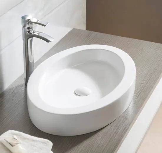 Latest Art Basin Countertop Above Counter Bathroom Porcelain Sink Face Wash Basin