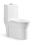 Ceramic Compound S-Trap 300/400mm 4D Super Flush Siphonic One-Piece Toilet for Sale