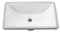 Handmade Under Mount Porcelain Vanity Bowl Bathroom Sink Ceramic