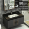 Bathroom Countertop Washing Wash Sanitaryware Matte Cabinet Sink Basin