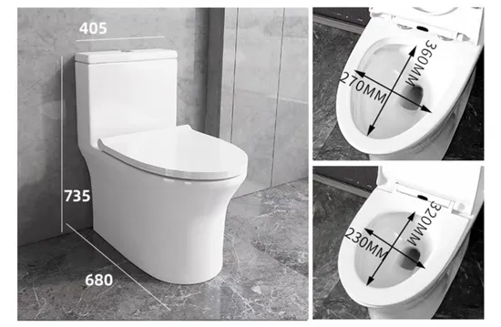 Black Gold Bathroom Ceramic Washdown One Piece Wc Toilet