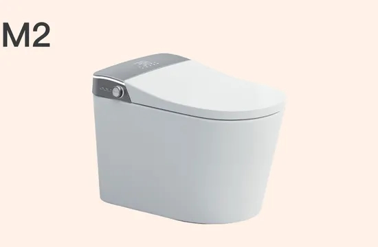 Smart Floor Mounted Ceramic Siphonic One Piece Electronic with Remote Control