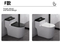 Ceramic Sanitaryware Bathroom Furniture Water Closet One Piece Toilet