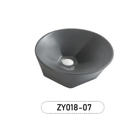Wholesales Round Durable Bathroom Fashionable Luxury Art Basin
