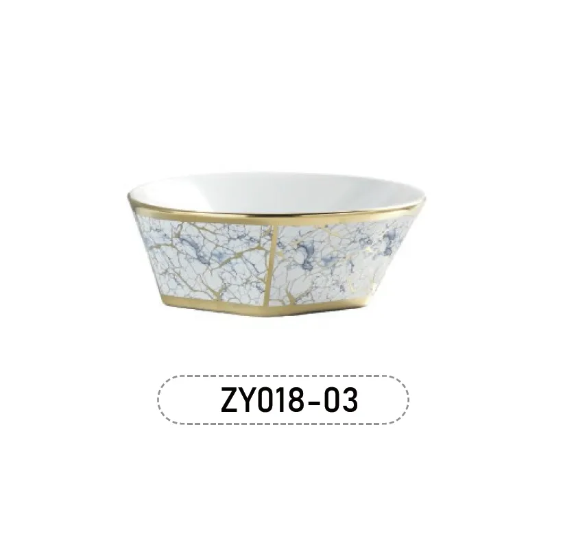 Simple Ceramic Sink Round with Art Wash Basin