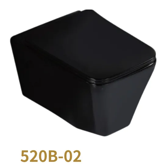 Color Popular Wc Ceramica Wall Hung Mounted Toilet