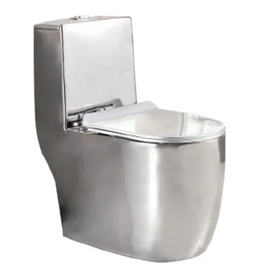 Sanitary Ware Water Closet Bathroom Ceramic Square One Piece Toilet
