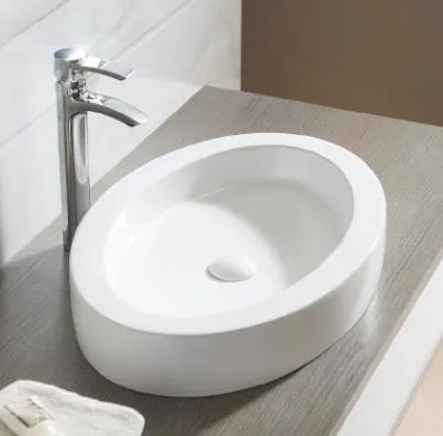 Bathroom Wash Basin From China Manufacturer Art Basin with White Color