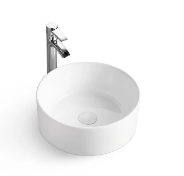 Wholesale White Art Basin Sink Ceramic Washing Basin for Bathroom
