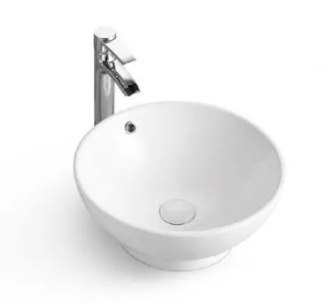 Small Siz Popular Design Sanitaryware Ceramic Wall-Hung Bathroom Art Basin