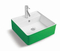 Wc Bathroom The Latest Design Ceramic Multi-Color Sanitaryware Sink Art Basin