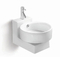 Top Rectangle Washbasin Ceramic Hand Electroplating Art Basin