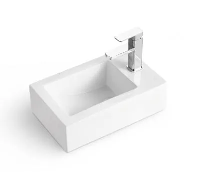 New Arrival Apron Front Double Bowl Ceramic White Porcelain Sink Bathroom Basin