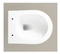 Custom Marble Wall Hung Toilet Bowl Ceramic Wc Toilet with Concealed Cistern