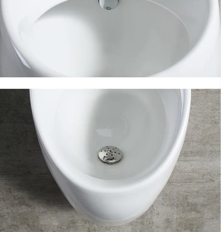 Manufactory Hot Design Sensor P-Trap Wall-Hung Urinal Chaozhou