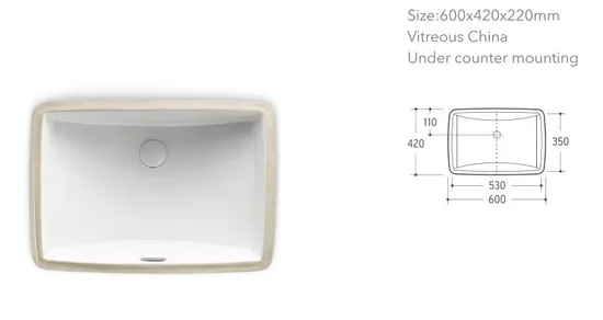 Types of Fancy One Piece Bathroom Sink Wash Ceramic Basin