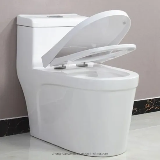 Sanitary Ware Bathroom Ceramic Wc One Piece Toilet Bowl Tornado Flush