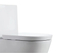 Sanitary Ware Toilet Closestool One Piece Toilet Siphonic Toilet Bathroom