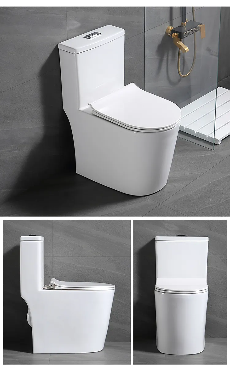 Factory Supply Sanitary Ware White Color Round Water Closet