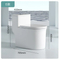 Sanitary Ware Mounted Bowl Rimless Matt White Ceramic Toilet Water Closet