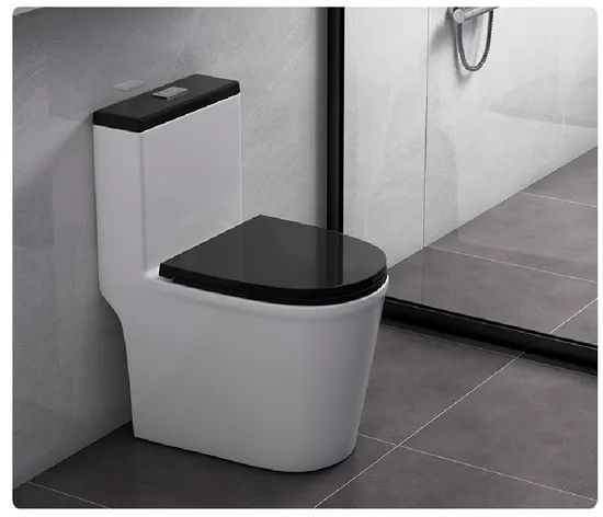 Chaozhou Manufacturer Bathroom Sanitary Ware White Glazed One Piece Toilet