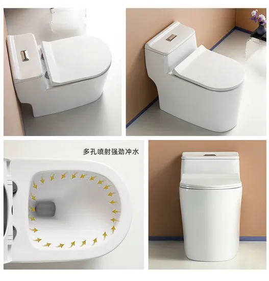 Chaozhou Manufacturer White Toilet Water Closet Bathroom
