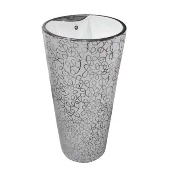 Bathroom Round Ceramic Wash Sink Sanitary Ware Wash Basin