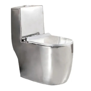 Good Quality Square Design Rimless Ceramic Two Pieces Wc Toilet