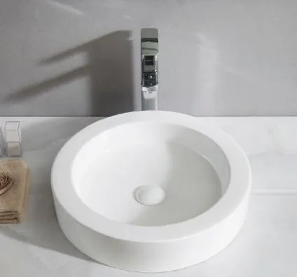 Bathroom Wash Basin From China Manufacturer Art Basin with White Color