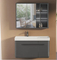 Modern Bathroom Cabinet Combination Hidden Style Mirror Cabinet Wash Basin