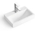 New Design Eco-Friendly Bathroom Wash Basin Sink Ceramic Undermount Wash Sink Basin