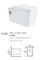 2023 New Wall Toilet European Bathroom P Trap Water Closet