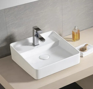 Modern Matte Oval Countertop Bathroom Art Ceramic Sink Basin From Chaozhou