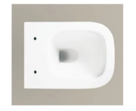 White Wall Hung Toilet with UF Soft Close Seat Cover